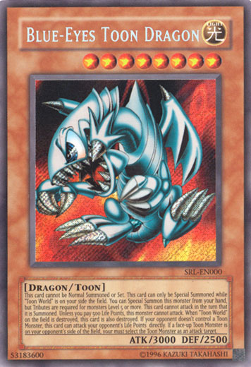 Blue-Eyes Toon Dragon [SRL-EN000] Secret Rare | Tables and Towers