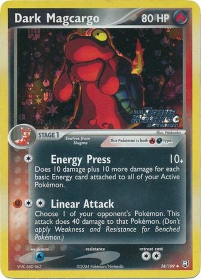 Dark Magcargo (38/109) (Stamped) [EX: Team Rocket Returns] | Tables and Towers