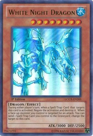 White Night Dragon [LCGX-EN205] Ultra Rare | Tables and Towers