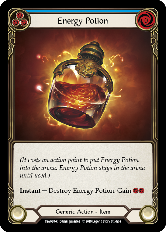 Energy Potion [TEA028-R] (Dorinthea Hero Deck)  1st Edition Normal | Tables and Towers