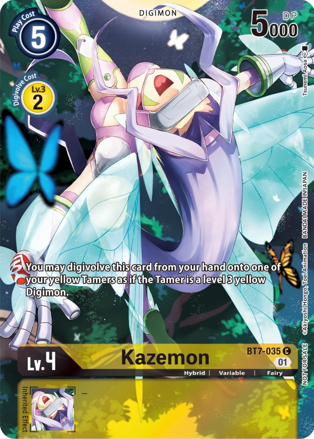 Kazemon [BT7-035] (2nd Anniversary Frontier Card) [Next Adventure Promos] | Tables and Towers