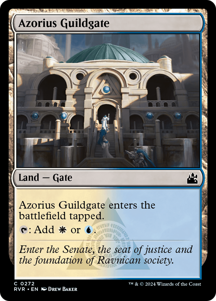 Azorius Guildgate [Ravnica Remastered] | Tables and Towers