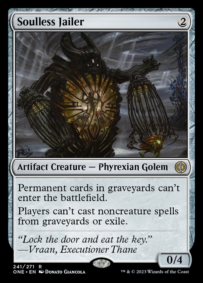 Soulless Jailer [Phyrexia: All Will Be One] | Tables and Towers