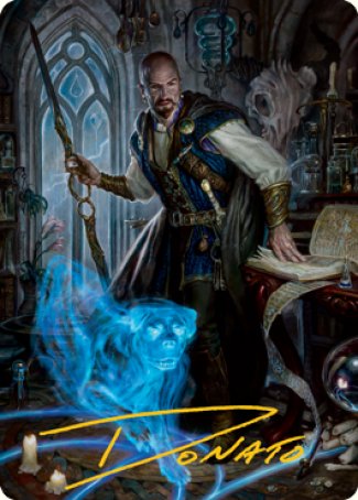 Mordenkainen Art Card (Gold-Stamped Signature) [Dungeons & Dragons: Adventures in the Forgotten Realms Art Series] | Tables and Towers