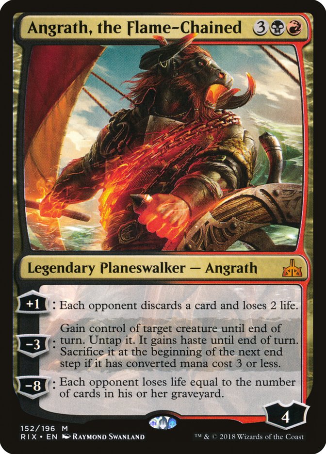 Angrath, the Flame-Chained [Rivals of Ixalan] | Tables and Towers