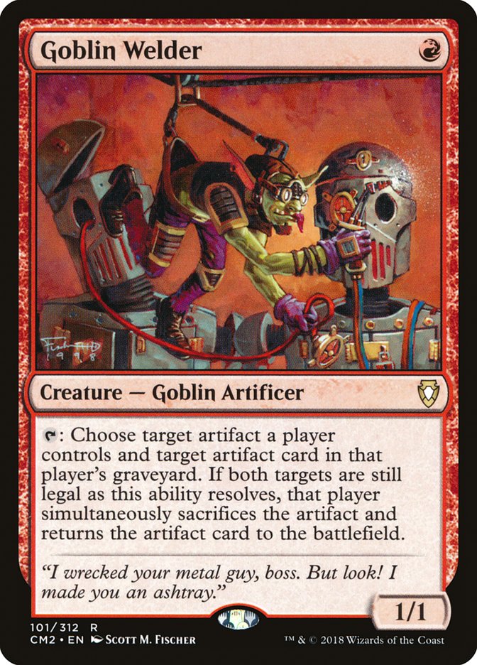 Goblin Welder [Commander Anthology Volume II] | Tables and Towers