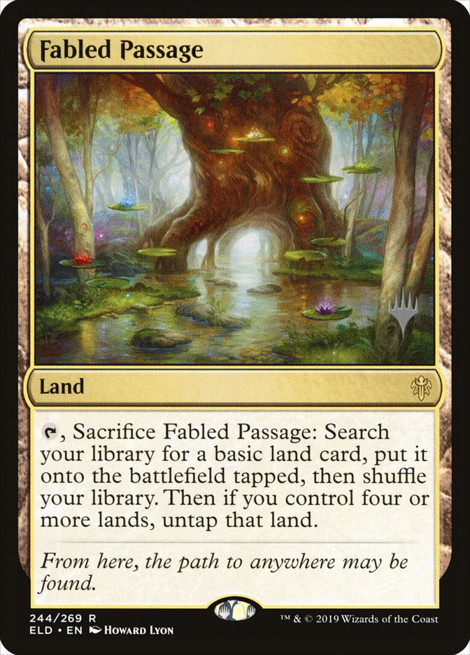 Fabled Passage (Promo Pack) [Throne of Eldraine Promos] | Tables and Towers