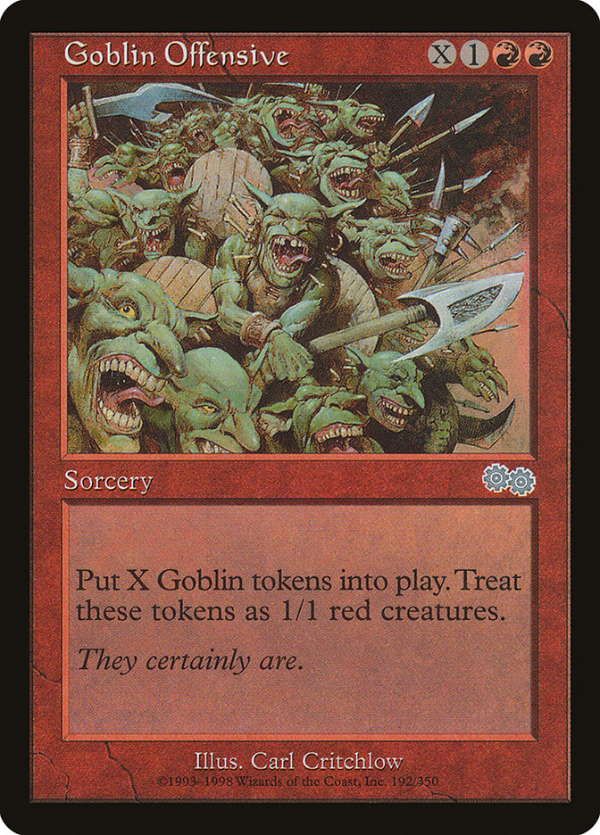 Goblin Offensive [Urza's Saga] | Tables and Towers