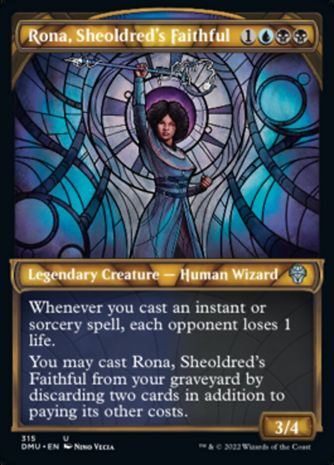 Rona, Sheoldred's Faithful (Showcase) [Dominaria United] | Tables and Towers