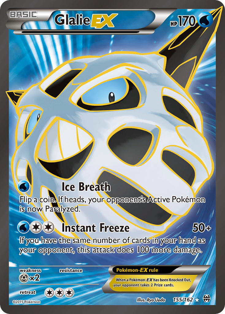 Glalie EX (155/162) [XY: BREAKthrough] | Tables and Towers