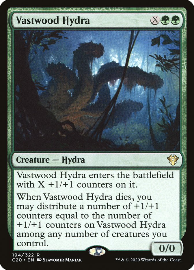 Vastwood Hydra [Commander 2020] | Tables and Towers