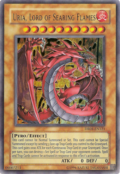 Uria, Lord of Searing Flames [DR04-EN121] Ultra Rare | Tables and Towers