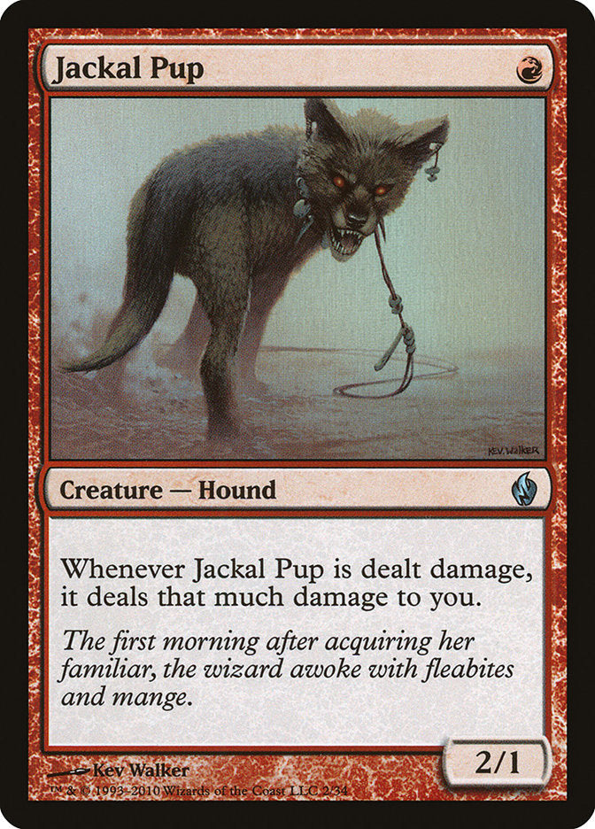 Jackal Pup [Premium Deck Series: Fire and Lightning] | Tables and Towers