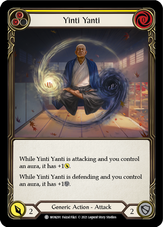 Yinti Yanti (Yellow) [MON291-RF] (Monarch)  1st Edition Rainbow Foil | Tables and Towers