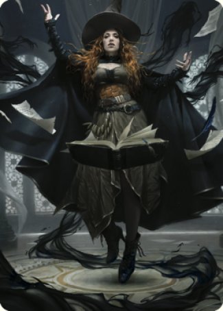 Tasha, the Witch Queen Art Card (41) [Commander Legends: Battle for Baldur's Gate Art Series] | Tables and Towers