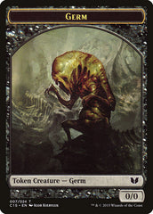 Frog Lizard // Germ Double-Sided Token [Commander 2015 Tokens] | Tables and Towers