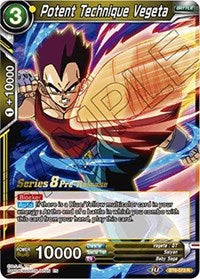 Potent Technique Vegeta (BT8-073_PR) [Malicious Machinations Prerelease Promos] | Tables and Towers