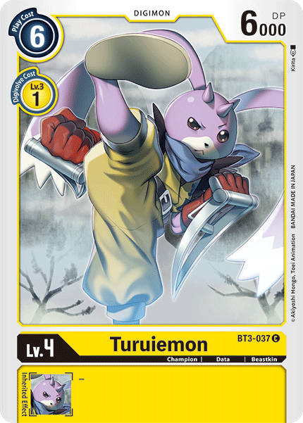 Turuiemon [BT3-037] [Release Special Booster Ver.1.5] | Tables and Towers