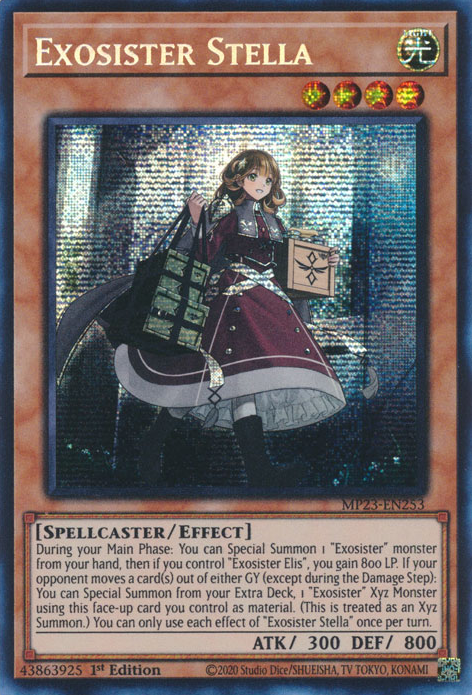 Exosister Stella [MP23-EN253] Prismatic Secret Rare | Tables and Towers