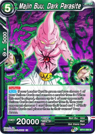 Majin Buu, Dark Parasite (BT11-084) [Vermilion Bloodline] | Tables and Towers