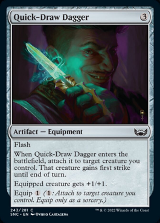 Quick-Draw Dagger [Streets of New Capenna] | Tables and Towers