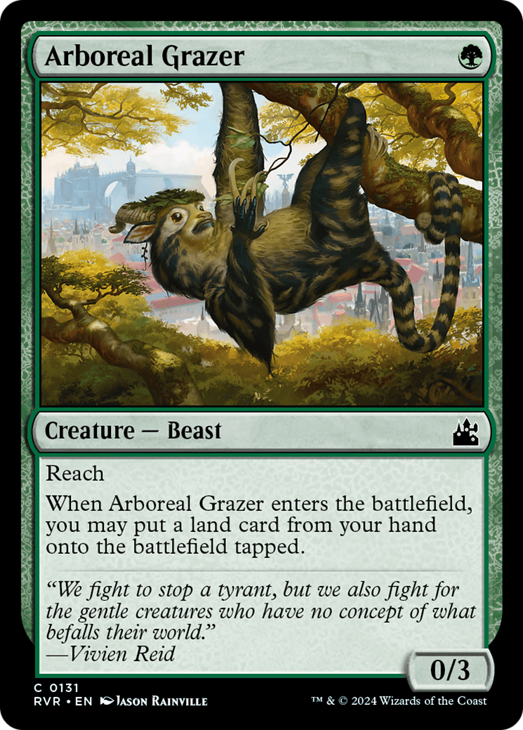 Arboreal Grazer [Ravnica Remastered] | Tables and Towers