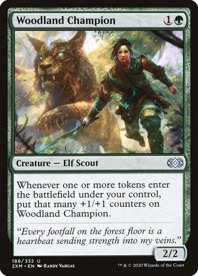 Woodland Champion [Double Masters] | Tables and Towers