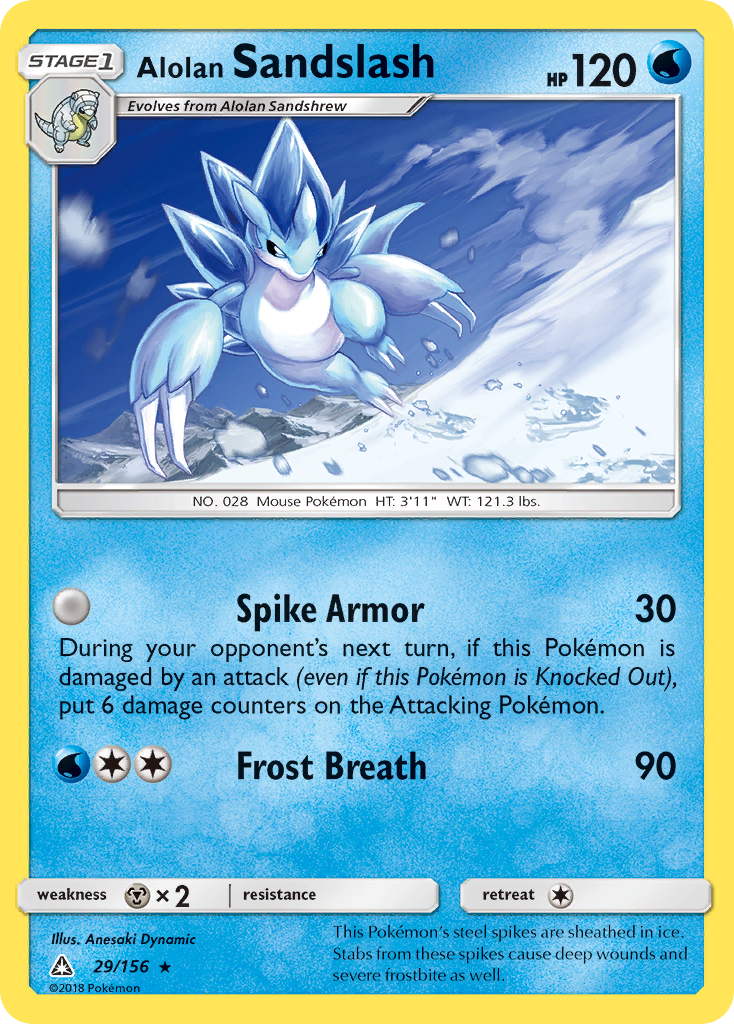 Alolan Sandslash (29/156) [Sun & Moon: Ultra Prism] | Tables and Towers