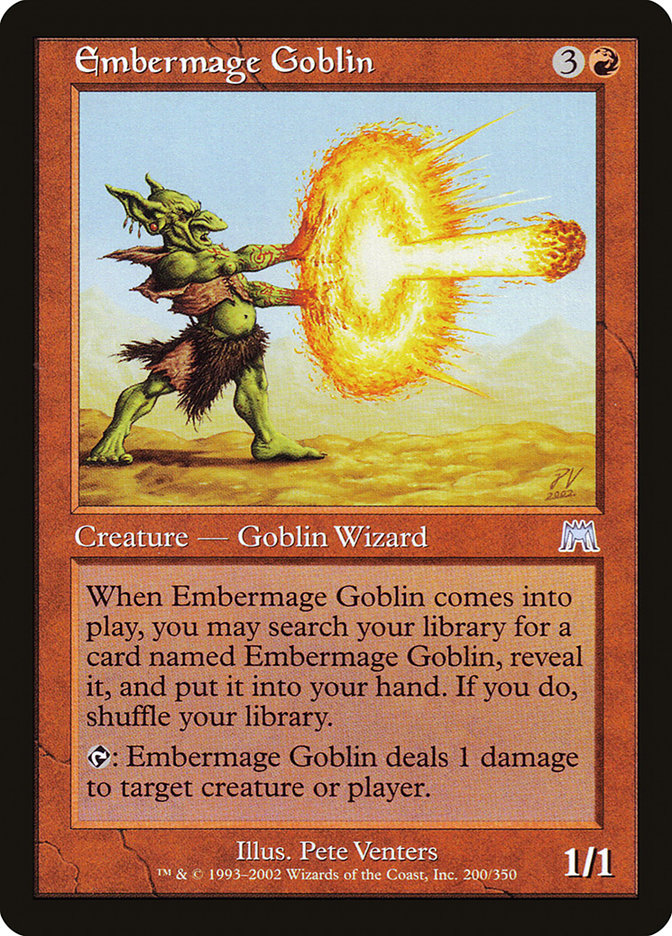 Embermage Goblin [Onslaught] | Tables and Towers