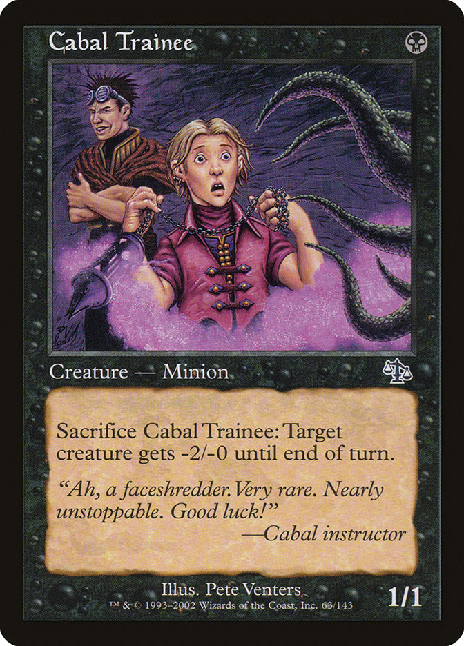 Cabal Trainee [Judgment] | Tables and Towers