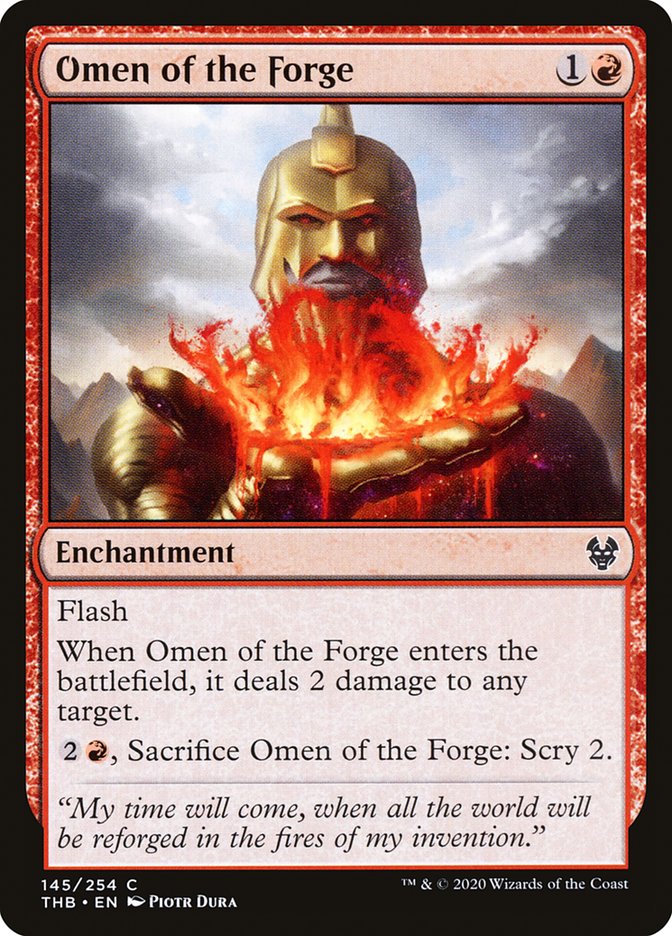 Omen of the Forge [Theros Beyond Death] | Tables and Towers