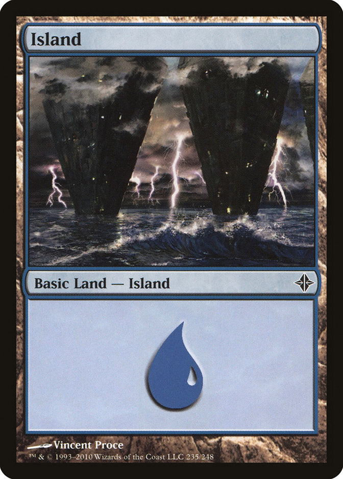 Island (235) [Rise of the Eldrazi] | Tables and Towers