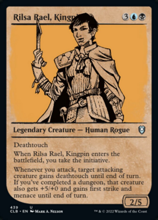 Rilsa Rael, Kingpin (Showcase) [Commander Legends: Battle for Baldur's Gate] | Tables and Towers