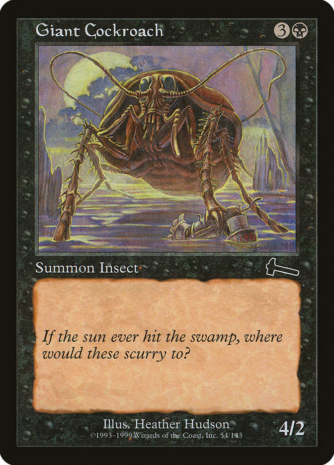 Giant Cockroach [Urza's Legacy] | Tables and Towers