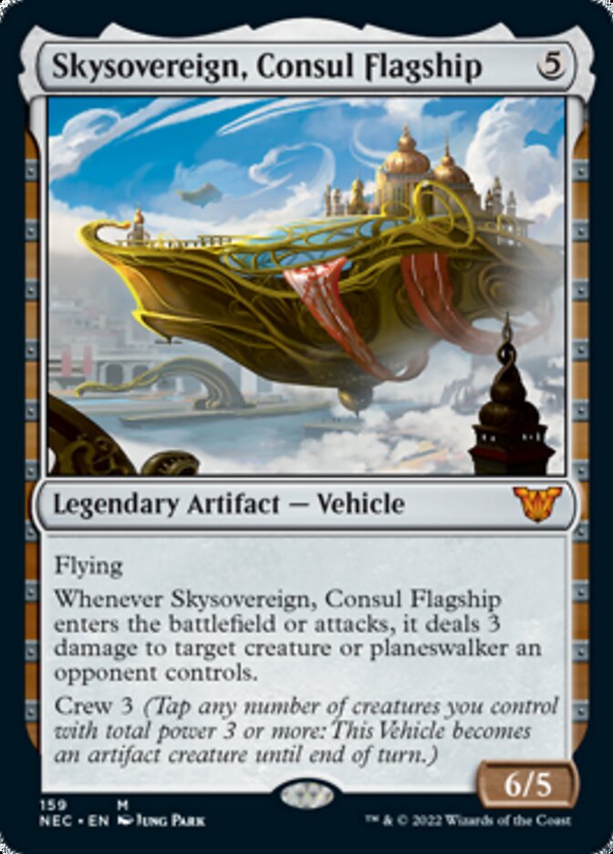 Skysovereign, Consul Flagship [Kamigawa: Neon Dynasty Commander] | Tables and Towers