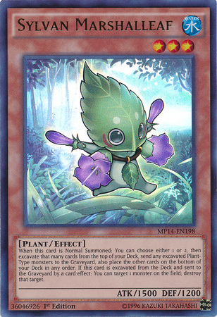 Sylvan Marshalleaf [MP14-EN198] Ultra Rare | Tables and Towers