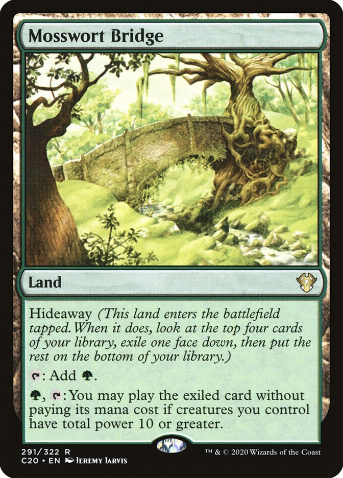 Mosswort Bridge [Commander 2020] | Tables and Towers