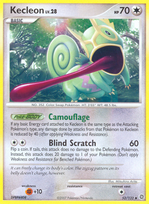 Kecleon (52/132) [Diamond & Pearl: Secret Wonders] | Tables and Towers