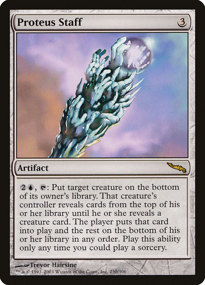 Proteus Staff [Mirrodin] | Tables and Towers