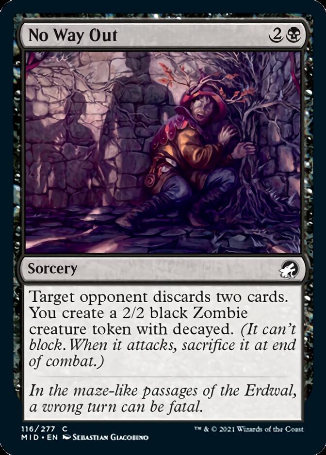 No Way Out [Innistrad: Midnight Hunt] | Tables and Towers