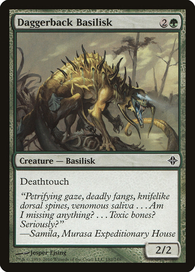 Daggerback Basilisk [Rise of the Eldrazi] | Tables and Towers