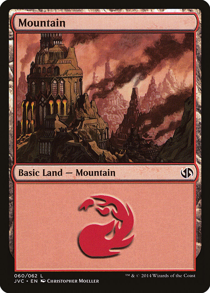 Mountain (60) [Duel Decks Anthology] | Tables and Towers