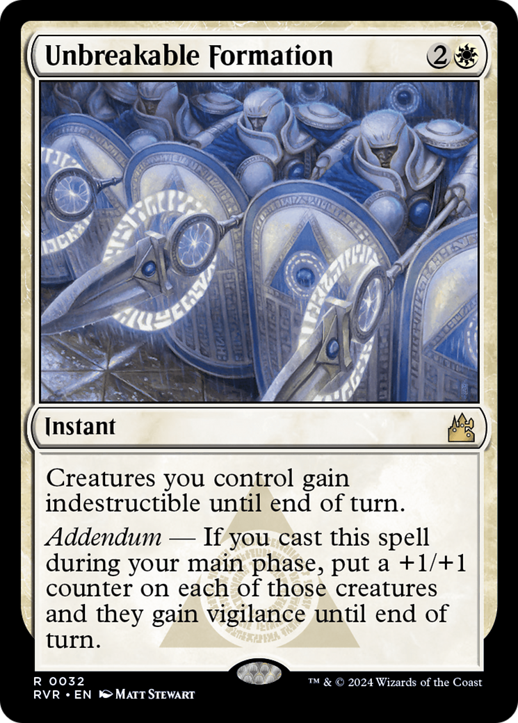 Unbreakable Formation [Ravnica Remastered] | Tables and Towers