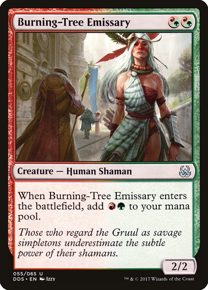 Burning-Tree Emissary [Duel Decks: Mind vs. Might] | Tables and Towers