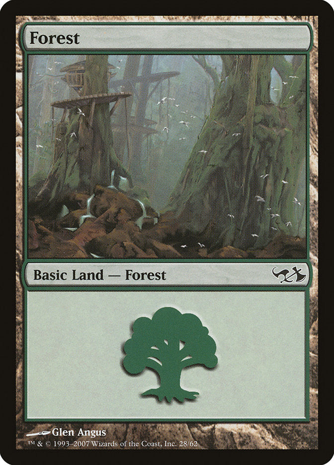 Forest (28) [Duel Decks: Elves vs. Goblins] | Tables and Towers