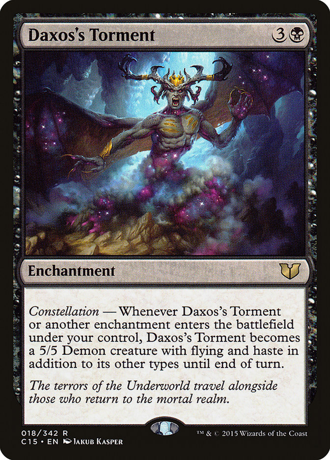 Daxos's Torment [Commander 2015] | Tables and Towers