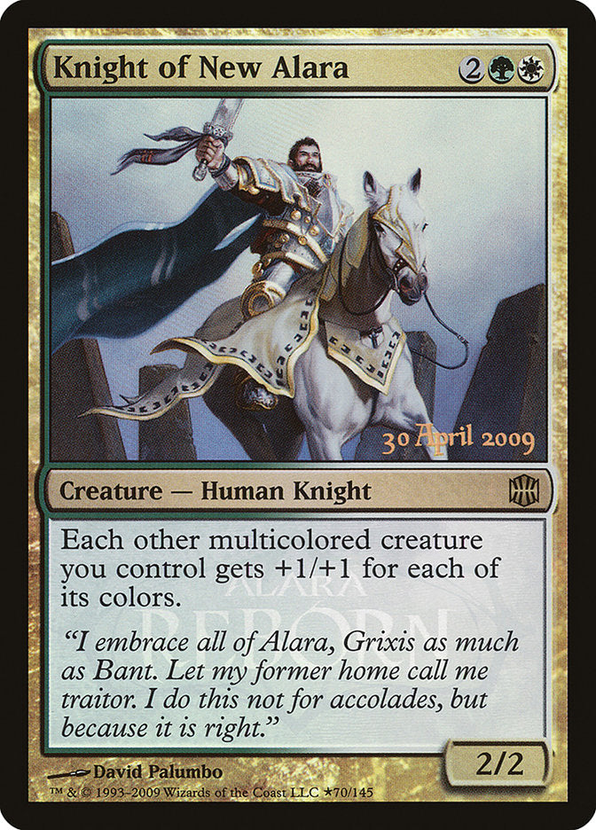 Knight of New Alara (Launch) [Alara Reborn Promos] | Tables and Towers