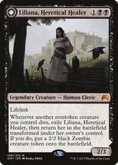 Liliana, Heretical Healer // Liliana, Defiant Necromancer [Magic Origins] | Tables and Towers