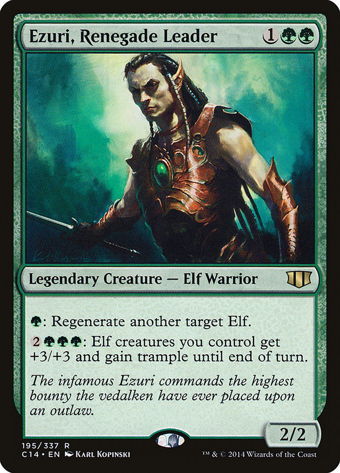 Ezuri, Renegade Leader [Commander 2014] | Tables and Towers