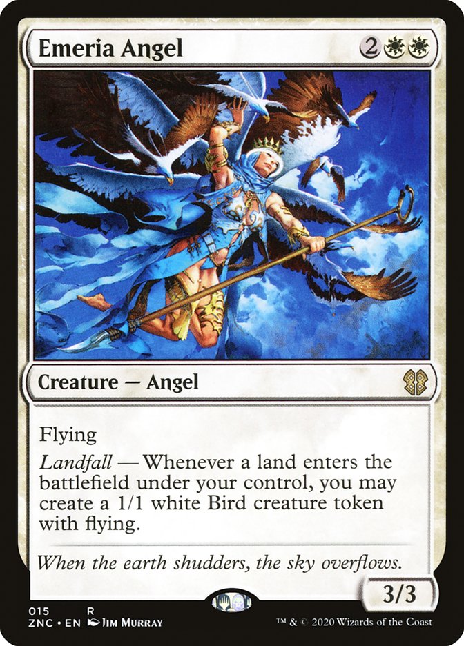 Emeria Angel [Zendikar Rising Commander] | Tables and Towers